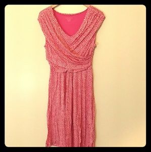 Crossover front dress